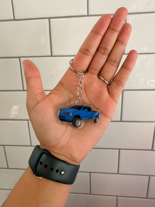 4th Gen Dodge Ram Acrylic Keychain