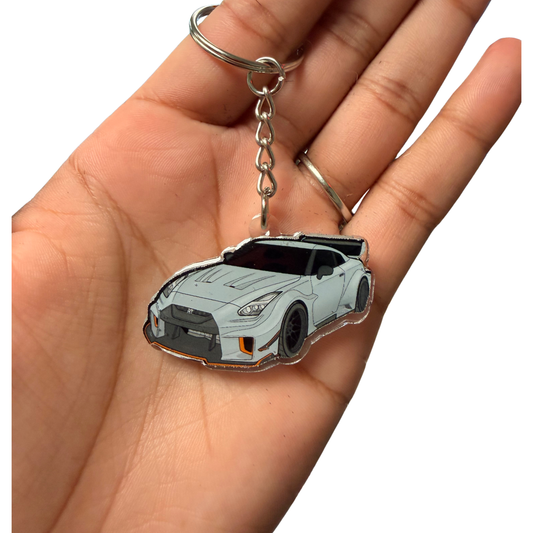 Nissan GT-R Acrylic Keychain